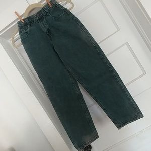 Faded Glory - dark green jeans